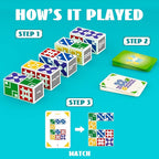 Family Matching Game for Kids & Adults, Block Puzzle Board Games for Boys & - Image 5