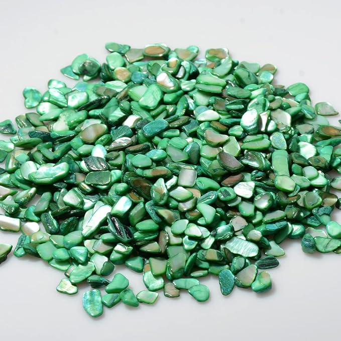 QICQDRAM Crushed Shells for Crafts About 1LB Small Natural Crushed Shells Bulk - Image 2