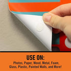 Gorilla Adhesive Dots, Double-Sided Clear | 0.5" Diameter | No Mess | Photo - Image 3