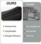 20PCS Black Felt Fabric Sheets - Image 5