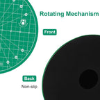 Headley Tools 10"x10" Round Rotating Cutting Mat, Self Healing Mat - Image 6