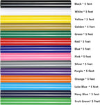 TUMIYA 14 Rolls Heat Transfer Vinyl, HTV Vinyl - Image 2