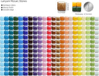 Lanyani 2 Pounds Vibrant Glass Mosaic Tiles - Image 3