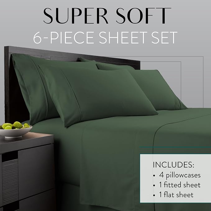 Danjor Linens Bed Sheet Set King Size - Image 2