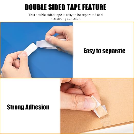 6 Roll 3 Sizes Double Sided Tape - Image 4