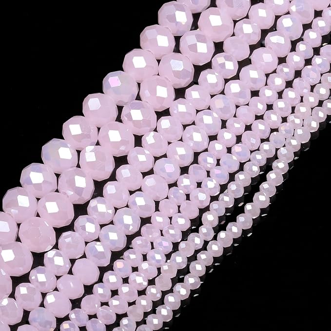 180pcs 10mm Crystal Glass Beads - Image 3