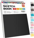 Soucolor Sketch Book 9x12, 100 Sheets, Kids Art Sketchbook by Soucolor