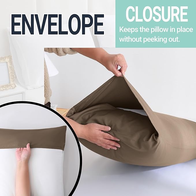 ZPECC Pillow Cases Standard Size Set of 12, 20x26 Envelope Closure Pillowcases - Image 5