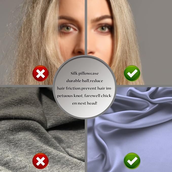 Mulberry Silk Pillowcase for Hair and Skin Pillow Case - Image 5
