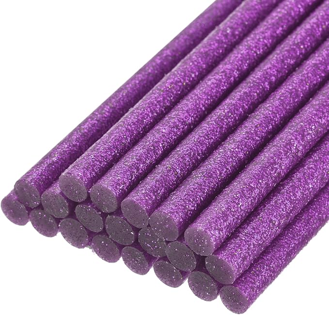 uxcell 20pcs Hot Glue Sticks for Glue Gun 11mm/0.43-inch x 8-inch Mini Hot Melt by uxcell