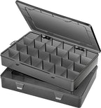 Gbivbe Large 24 Grids Plastic Organizer Box Adjustable Dividers, Art DIY Crafts - Image 7