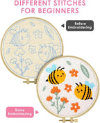 TINDTOP Punch Needle Kits, DIY Punch Embroidery Kits - Image 3