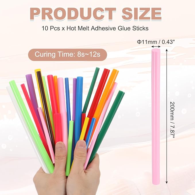 PATIKIL Hot Glue Sticks for Glue Gun - Image 2