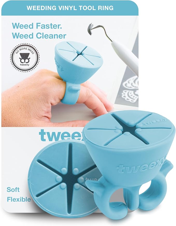 tweexy Craft Vinyl Weeding Scrap Collector Ring by tweexy