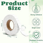 168 Pcs Foam Tape Craft Double Sided Precut 3/4 X 1/2 Inch 3D Adhesive Foam - Image 2