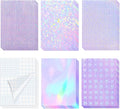 36 Sheets Holographic Sticker Paper Clear Self Adhesive Laminate Sheets | by CosrkHolographicLaminateSheets