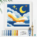 Doodlream Sea of Clouds DIY Punch Needle Embroidery Kit by Doodlream