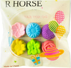 R HORSE 42Pcs Extra Large Silicone Molds, 3 x 1.2 inch Jumbo Cupcake Multi - Image 6