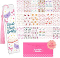 Kaciola 36 Sheets Pink Bow Theme UV DTF Bookmark Wraps, Acrylic Bookmark Blanks by Kaciola