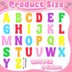 Letter Stickers, 3D Self-Adhesive Alphabet Stickers - Image 2