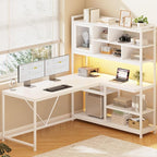 SEDETA L Shaped Computer Desk, L Shaped Corner Desk by SEDETA
