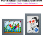 RPJC 5x7 Picture Frames Made of Solid Wood High Definition Glass - Image 5