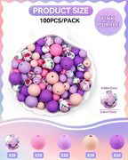 100PCS FIVEIZERO Silicone Beads - Image 2