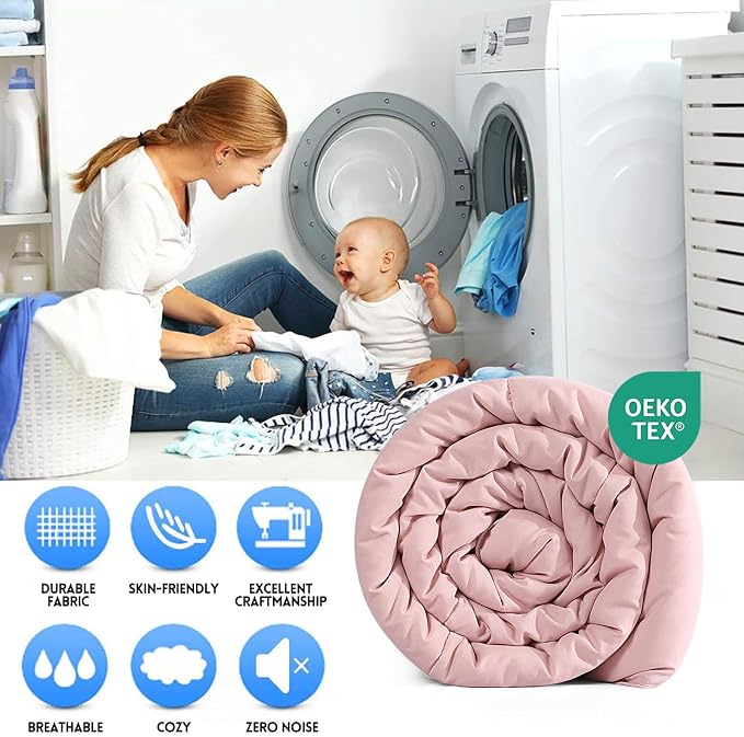 EASELAND King Size Down Alternative Comforter - Image 2
