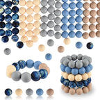 ASTARON 100 Pcs 15mm Silicone Beads by ASTARON