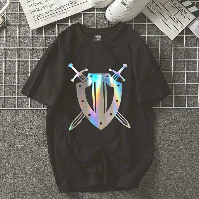 Tvinyl Warehouse Foil HTV Heat Transfer Vinyl 12" X 10" - Image 2