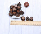 20mm Geometric Wooden Beads - Image 3