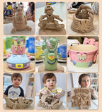 6 lb White Natural Air-Dry Clay;Ideal - Image 2