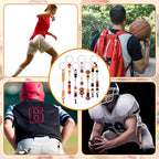 Landical 564 Pcs Sports Keychain Making Kit DIY Baseball Basketball Football - Image 2
