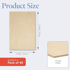 Baltic Birch Plywood, 3 mm 1/8 Craft Wood, B/BB Grade Baltic Birch Sheets - Image 2