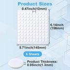 Joez Wonderful 6 Sheets Foam Adhesive Discs, 3D Mini Stickers - Image 2