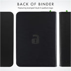 Vault X 9 Pocket Zip Binder, 360 Cards, Exo-Tec Material, 20 Side-Loading Pages - Image 9
