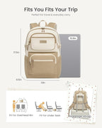 LOVEVOOK School Backpack for Teen Girls & College Students, Large Capacity - Image 5