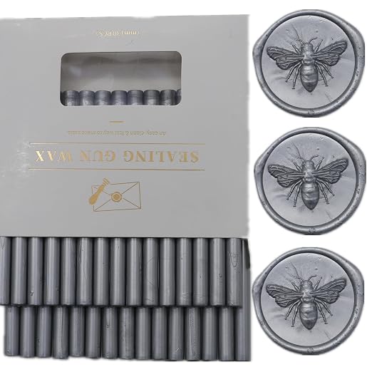 Silver Wax Seal Sticks, Christmas Gift Ideas by ONWINPOR