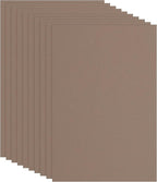 PATIKIL EVA Foam Sheet 10Pcs 12x8 Inch 2mm Thick Brown | Easy Cutting EVA Foam by PATIKIL