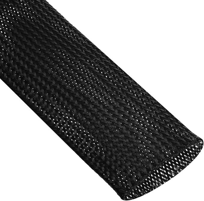 uxcell Expandable Sleeving, 2-inch 10ft Cable Sleeve - Image 2