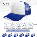 Vabean 24 Pack Sublimation Blank Cap Trucker Mesh Cap Unisex Plain Blank - Image 2