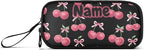 Custom Watercolor Cherry Bow Pencil Case Box Boys Girls Personalized Name Large - Image 6