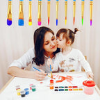 AROIC Acrylic Paint Brush Set, for Oil Painting Rock Body Painting, Artist - Image 6