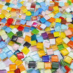 LITMIND 600Pcs / 1.1LB Mixed Colors Mosaic Tiles - Image 4
