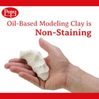 Pepy Reusable and Non-Drying Oil-Based Plasticine Modeling Clay, 2 Pounds - Image 5