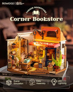 Rowood Miniature House Kit, Mother's Day Mini House Building Kit - Image 2