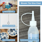 DINGSEN 4Pcs Mosaic Coaster Kit, - Image 4