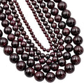 AD Beads Natural Gemstone Round Loose Beads 15" by ADBeads