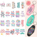 Kaciola Studio 80PCS Faith UV DTF Wrap Stickers-Faith Theme UV DTF Stickers by KaciolaStudio