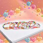Friendship Bracelets for Girls, 10-Piece Cute Preppy Beaded Bracelet Set for - Image 6
